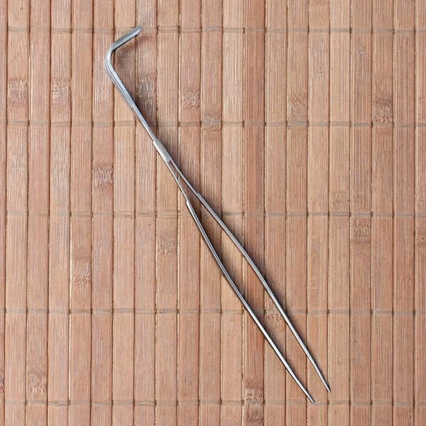 Pinzette mit Kralle, 220 mm, Edelstahl